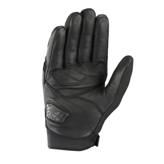 Manusi barbati Roadster vara piele/textil Ixon model Rise Air 2 MS culoare: negru - degete tactile - Negru , M (8/9)