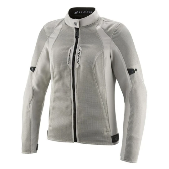 Geaca (jacheta) motociclete femei Urban/Roadster Ixon vara model Shadow LS culoare: greige (gri) - Greige (gri) , S