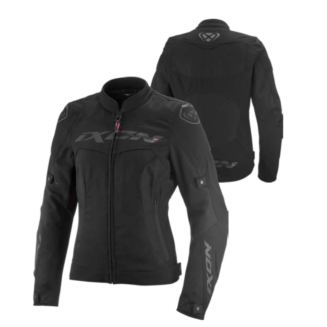 Geaca (jacheta) motociclete femei Racing/Roadster Ixon All season model Meteor 31 LS culoare: negru (concept 3 in 1) - Negru , XS Geaca (jacheta) motociclete femei Racing/Roadster Ixon All season model Meteor 31 LS culoare: negru (concept 3 in 1) - Negru , XS