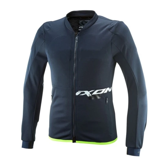 Geaca (jacheta) tip armura motociclete barbati Racing/Roadster Ixon vara model Arma MS culoare: navy (albastru)/alb/galben (geaca tip armura) - Navy (albastru)/galben , L