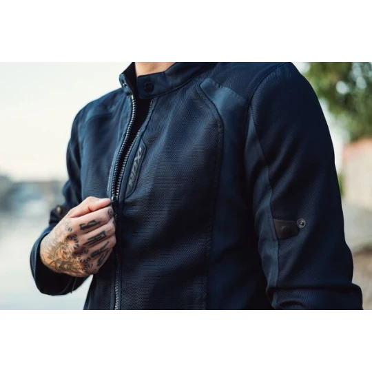 Geaca (jacheta) motociclete barbati Urban/Roadster Ixon vara model Shadow MS culoare: navy (albastru) - Navy (albastru) , XL