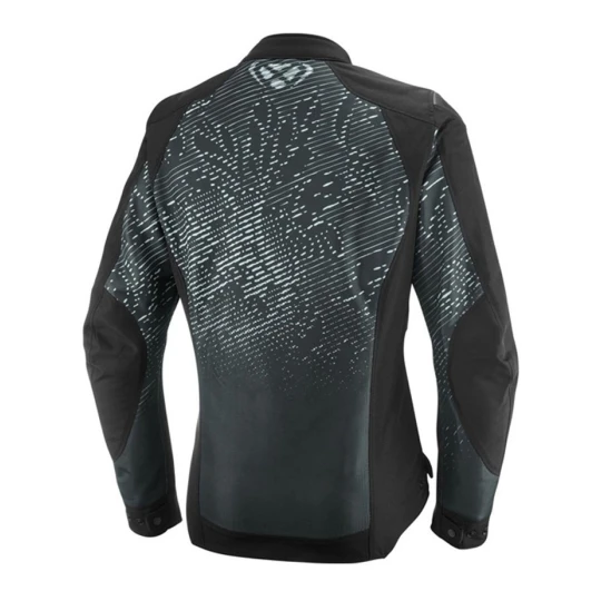 Geaca (jacheta) motociclete femei Roadster/Urban Ixon All season model Artemis LS culoare: negru/alb (concept 3 in 1) - Negru/alb , XS