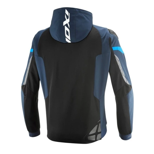 Geaca (jacheta) motociclete barbati Racing/Roadster Ixon vara model Pulsion Air MS culoare: negru/navy (albastru)/alb - Negru/navy (albastru)/alb , S