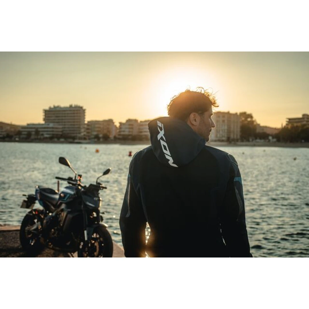 Geaca (jacheta) motociclete barbati Racing/Roadster Ixon vara model Pulsion Air MS culoare: negru/navy (albastru)/alb - Negru/navy (albastru)/alb , XL Geaca (jacheta) motociclete barbati Racing/Roadster Ixon vara model Pulsion Air MS culoare: negru/navy (albastru)/alb - Negru/navy (albastru)/alb , XL