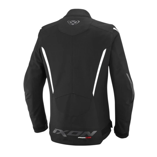 Geaca (jacheta) motociclete femei Racing/Roadster Ixon vara model Striker 2 AIR WP LS culoare: negru/alb - Negru/alb , XL