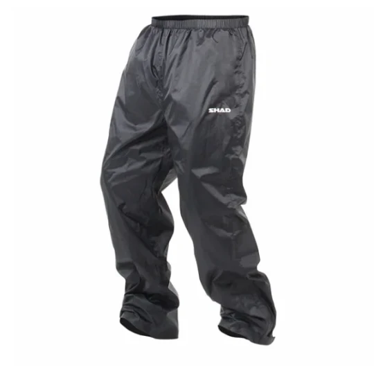 Pantaloni moto ploaie Shad - culoare: negru (unisex) - XL