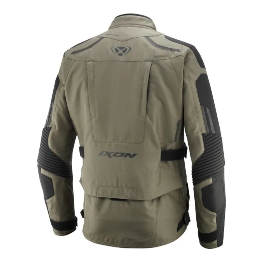 Geaca (jacheta) motociclete barbati Touring/Adventure Ixon All season model Midgard MS culoare: khaki/negru - Khaki/negru , XXL