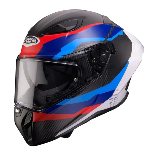 Casca integrala Caberg model Drift Evo II Carbon MSPORT S3 mat Pinlock ready - lentila Pinlock - 100% carbon - M (57/58cm)