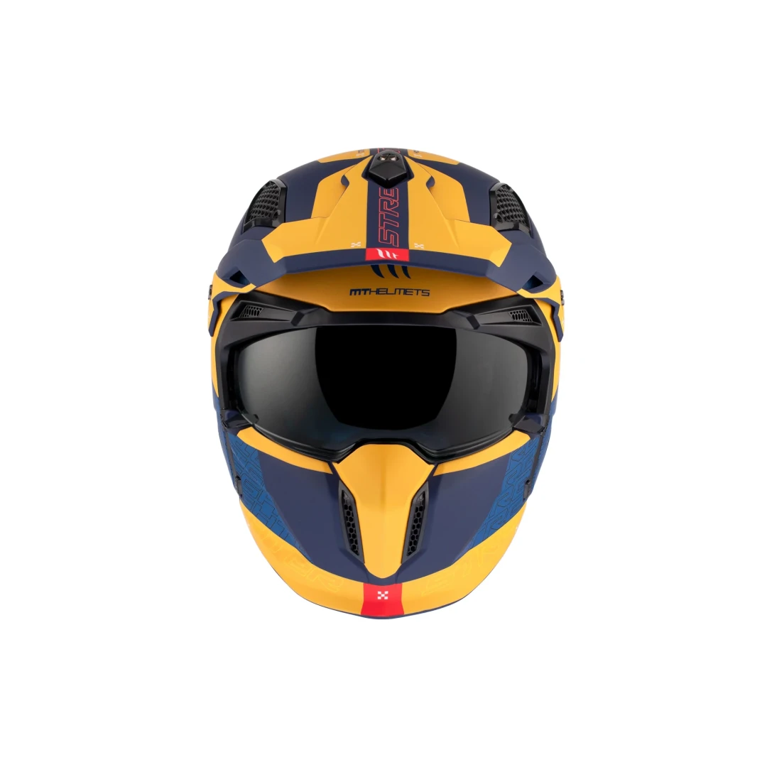 Casca MT Streetfighter SV S Totem C3 galben mat (ochelari soare integrati) - masca (protectie) barbie si cozoroc detasabile - omologare noua ECE 22.06 - L (59/60cm) Casca MT Streetfighter SV S Totem C3 galben mat (ochelari soare integrati) - masca (protectie) barbie si cozoroc detasabile - omologare noua ECE 22.06 - L (59/60cm)