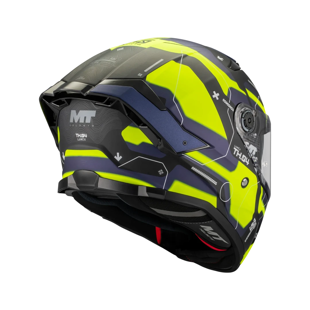 Casca integrala MT Thunder 4 SV Lumex B27 albastru/galben mat (ochelari soare integrati) - L (59/60cm) Casca integrala MT Thunder 4 SV Lumex B27 albastru/galben mat (ochelari soare integrati) - L (59/60cm)