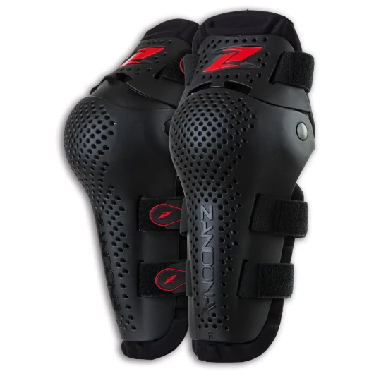 Set protectii genunchi articulate adulti Zandona model Jointed Kneeguard (Level 1) - culoare: negru (marime universala)