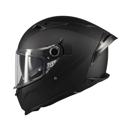 Casca integrala MT Braker SV Pure A1 negru mat (ochelari soare integrati) - tip viziera: MT-V-28B - DKS435 - punctaj maxim SHARP Test - 5 stele - XXXL (65/66cm)