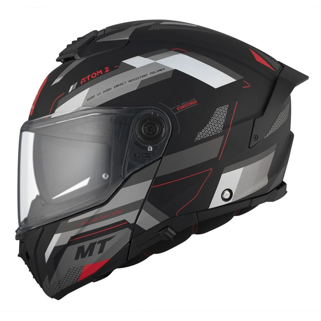 Casca modulabila MT Atom 2 SV Bast D5 negru/gri mat (ochelari soare integrati) Pinlock Ready - tip viziera: MT-V-35 - Negru/gri mat , XL (61/62cm) Casca modulabila MT Atom 2 SV Bast D5 negru/gri mat (ochelari soare integrati) Pinlock Ready - tip viziera: MT-V-35 - Negru/gri mat , XL (61/62cm)